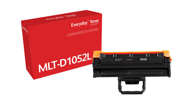 Everyday™ Black Toner by Xerox compatible with Samsung MLT-D1052L, High capacity