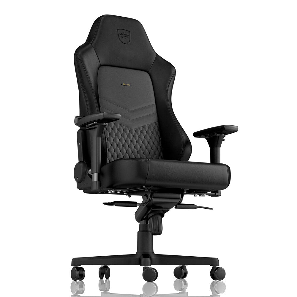 noblechairs HERO Real Leather Gaming Chair - Black - image 4