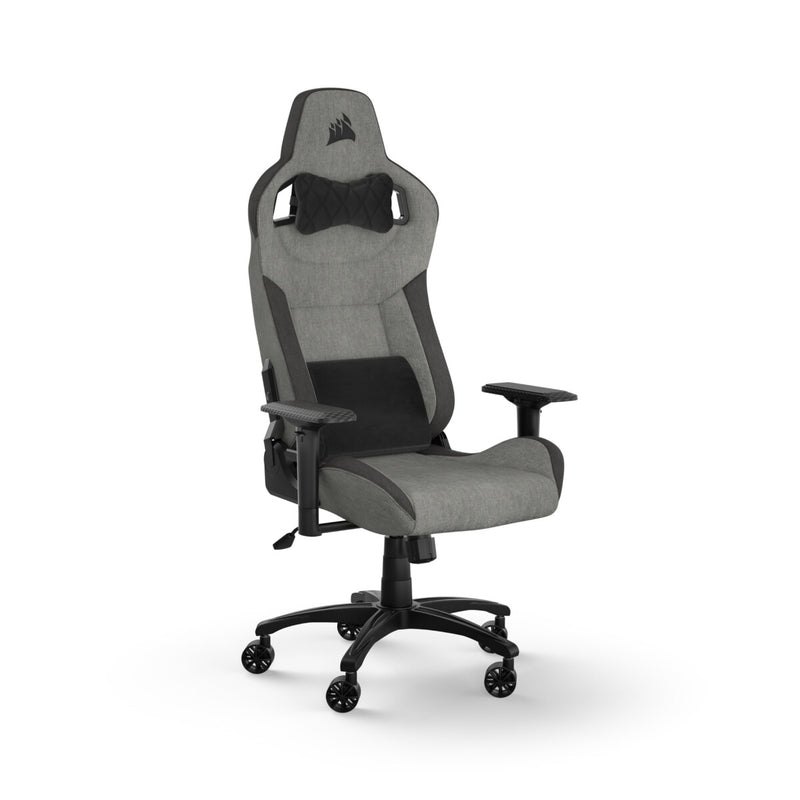 Corsair T3 RUSH Fabric Gaming Chair - Grey/Charcoal (2023)