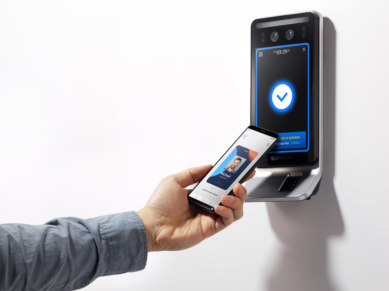 Suprema FSF2-ODB access control reader Face recognition terminal Black, Grey