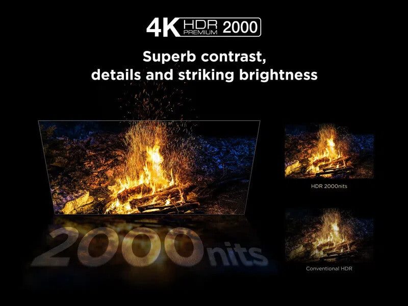 TCL C7K 75" Premium QD-Mini LED 144Hz 4K HDR Smart Google TV, with Bang & Olufsen Audio - image 8