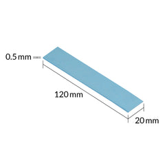 ARCTIC TP-3 Premium Performance Thermal Pad 120 x 20 mm, 0.5 mm