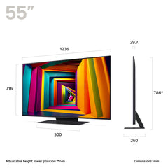 LG 55UT91006LA.AEK TV 139.7 cm (55