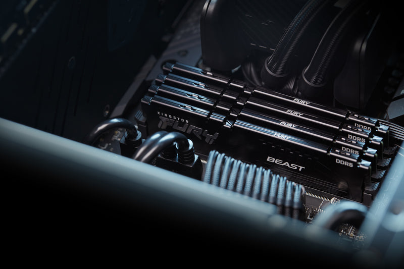 Kingston Technology FURY Beast 16GB 5600MT/s DDR5 CL40 DIMM (Kit of 2) Black
