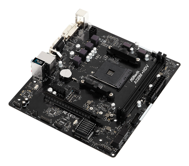 Asrock A320M-HDV R3.0 AMD A320 Socket AM4 micro ATX