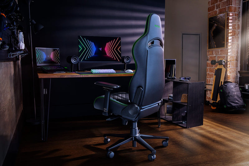 Razer Enki Gaming Chair - Black / Green