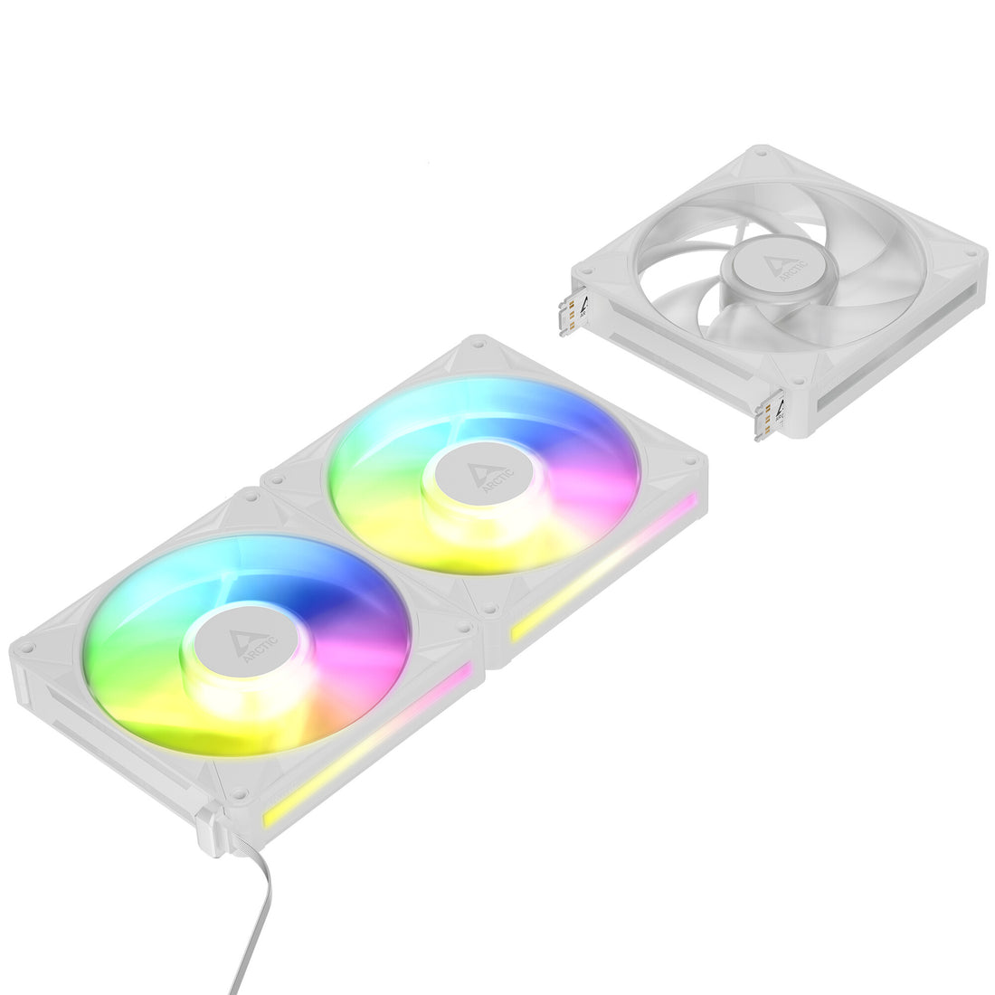 ARCTIC BioniX P14 A-RGB (White) – 3 Pack 140 mm PWM Fan with Daisy Chain - image 3