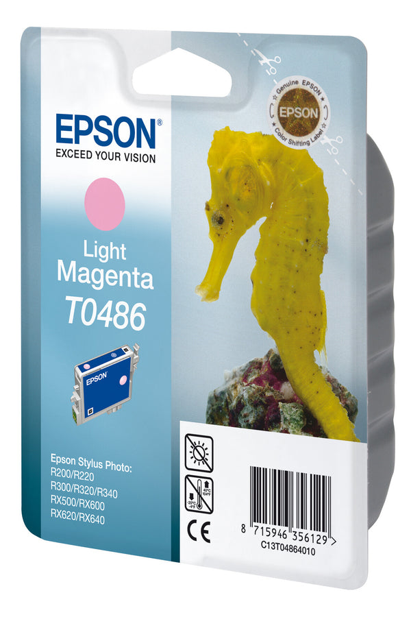 Epson Seahorse Singlepack Light Magenta T0486