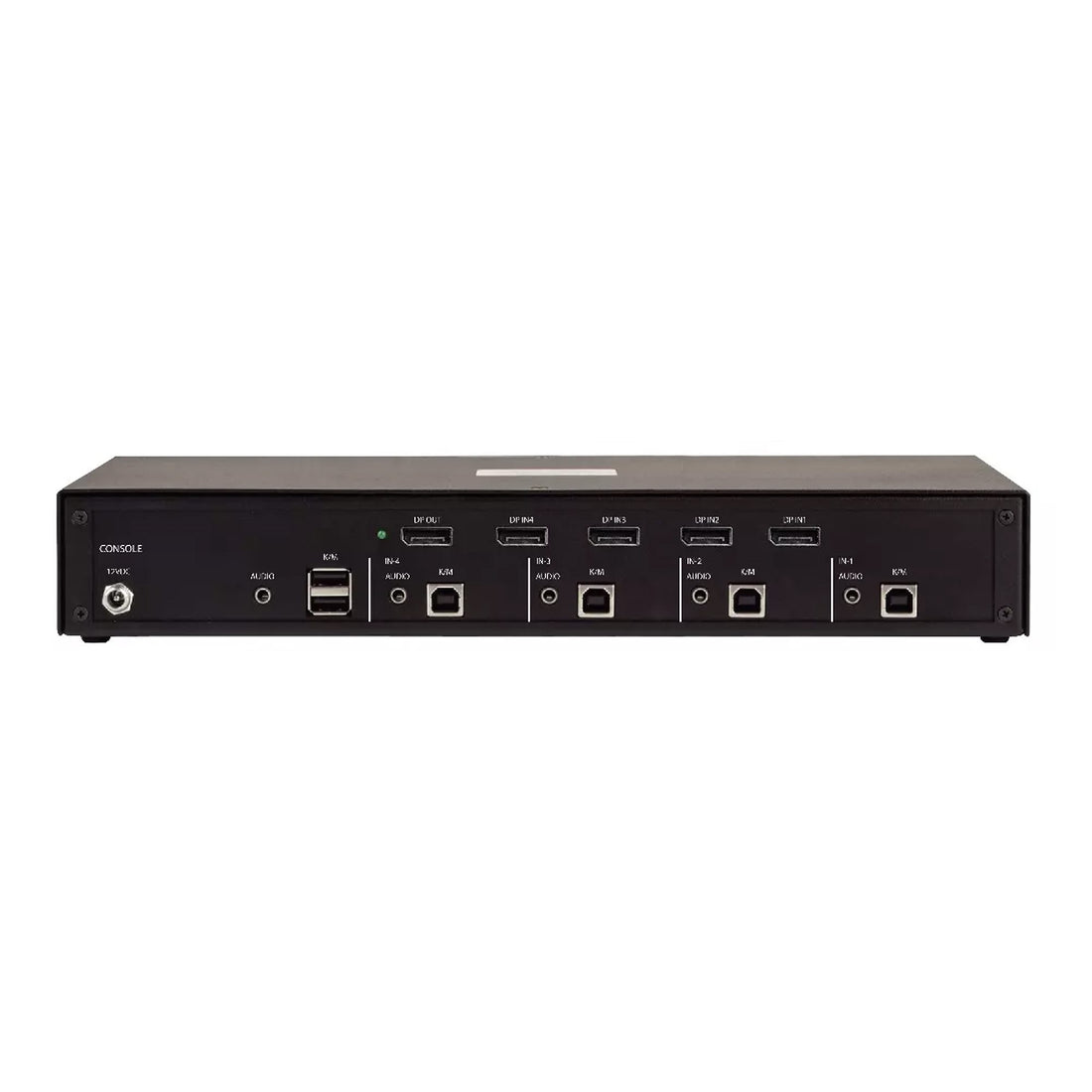 StarTech.com Secure 4-Port KVM Switch, DisplayPort, 4K 60Hz, NIAP 4.0 Desktop KVM, Metal Housing, Made in the - image 2