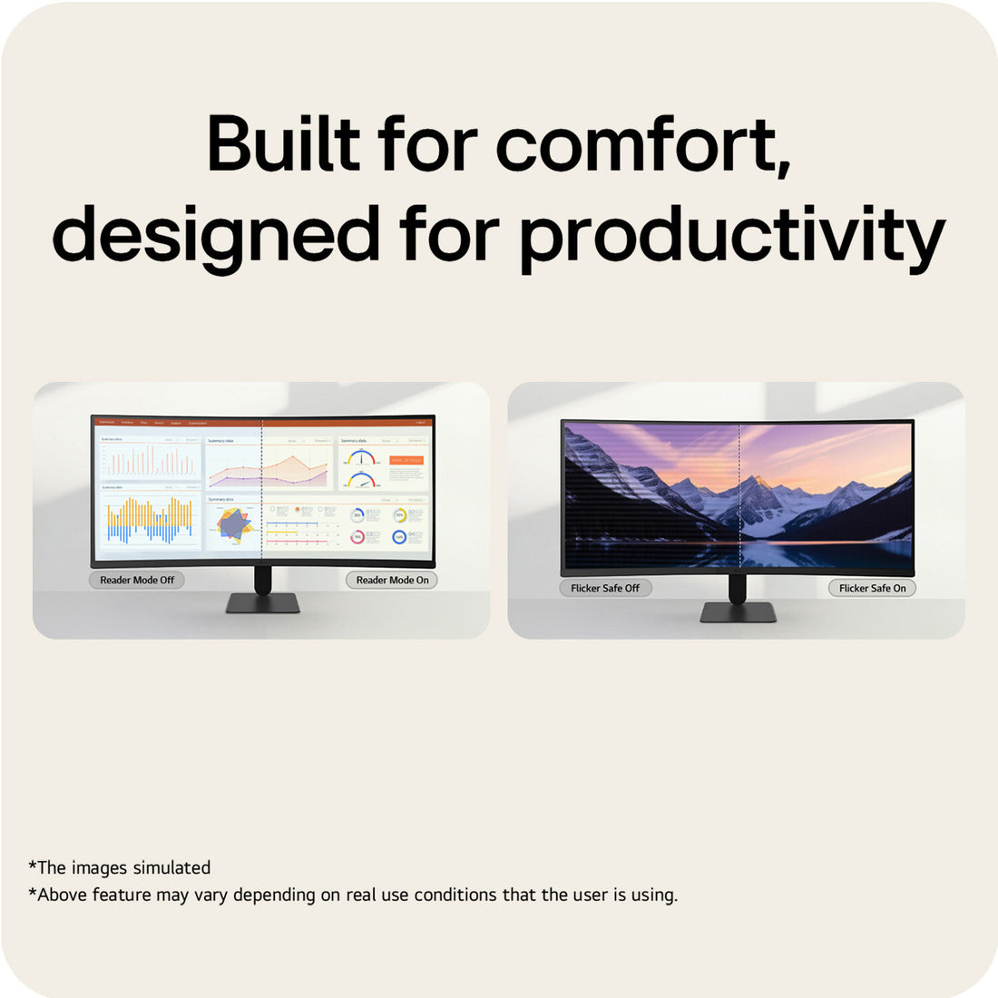 LG UltraWide U6 34U601B, 34-inch WQHD Curved (1800R) 120Hz Monitor, HDR10 & 99% sRGB AMD FreeSync Premium - image 8