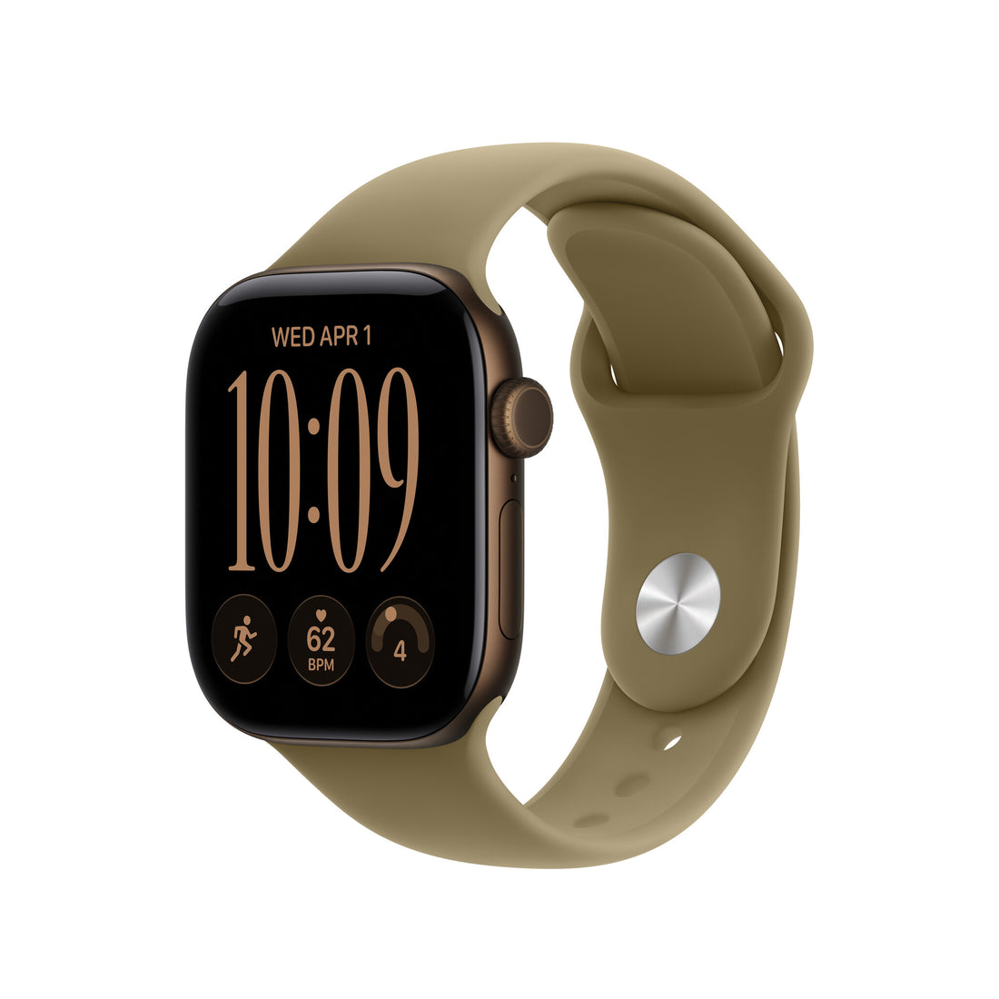 Apple 42mm Olive Sport Band - S/M - image 2