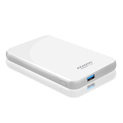Axagon EE25-S6 storage drive enclosure HDD/SSD enclosure White 2.5