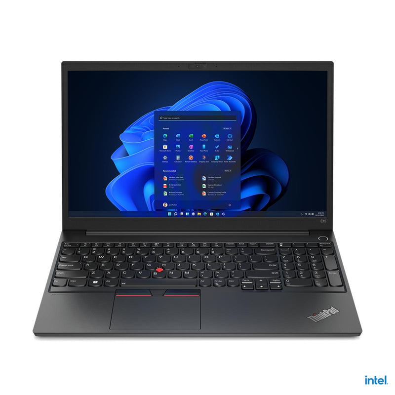 Lenovo ThinkPad E15 G4 Laptop, 15.6" FHD Screen, Intel Core i5-1255U Processor, 8GB RAM, 256GB SSD, Windows 11 Pro