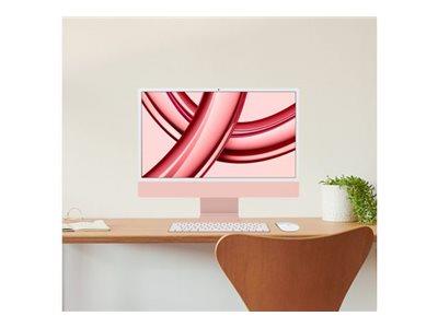 Apple iMac 4.5K 24" M3, 512GB SSD - Pink (MQRU3B/A)