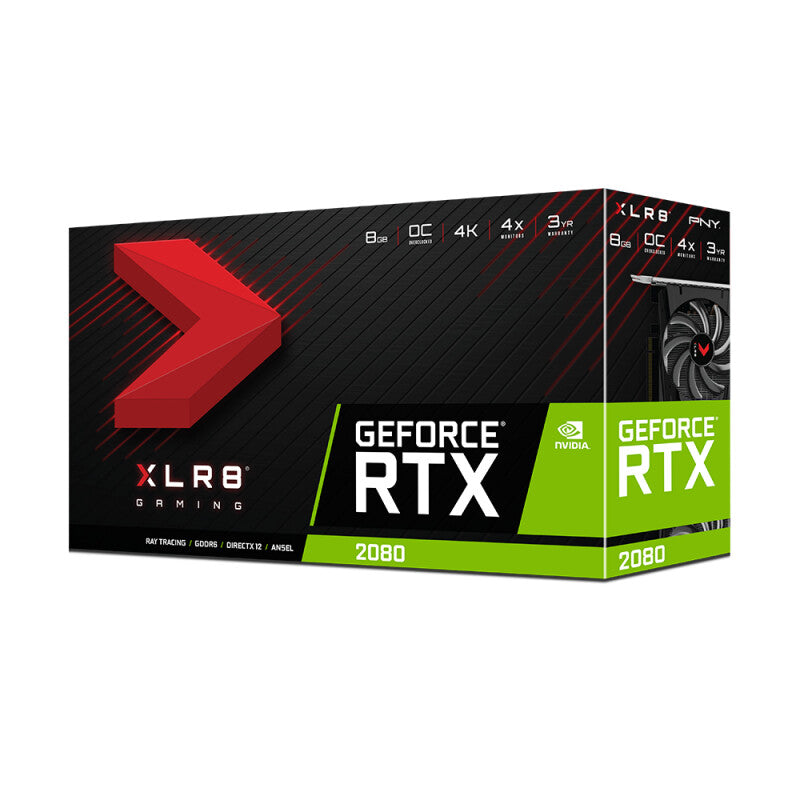 PNY VCG20808TFPPB-O graphics card NVIDIA GeForce RTX 2080 8 GB GDDR6