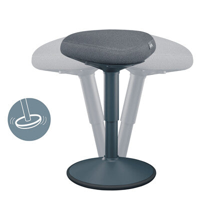 Leitz Ergo Active Sitting Stool with Comfort Seat - image 8