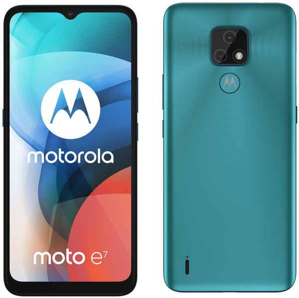 Motorola moto e7 16.5 cm (6.5") Dual SIM Android 10 4G USB Type-C 2 GB 32 GB 4000 mAh Blue