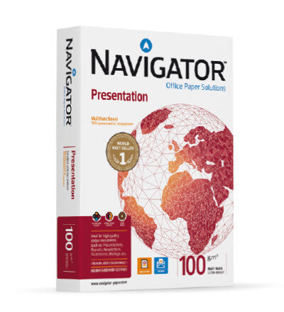 Navigator PRESENTATION printing paper A4 (210x297 mm) Matte 500 sheets White