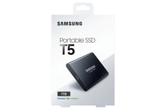 Samsung T5 1 TB USB Type-C 3.2 Gen 2 (3.1 Gen 2) Black