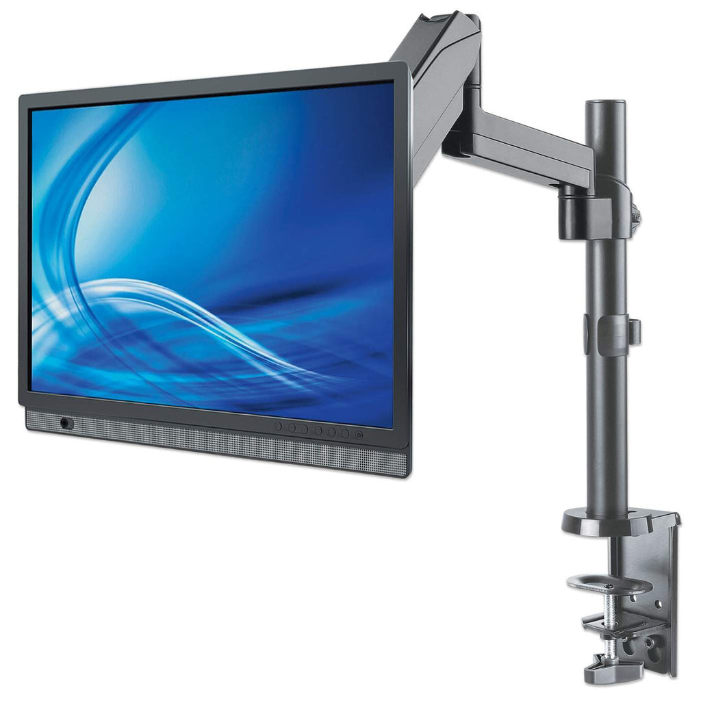Manhattan Desk Mount for TV & Monitors (Full Motion Gas Spring), For screens 13" to 27", Clamp or Grommet - image 6