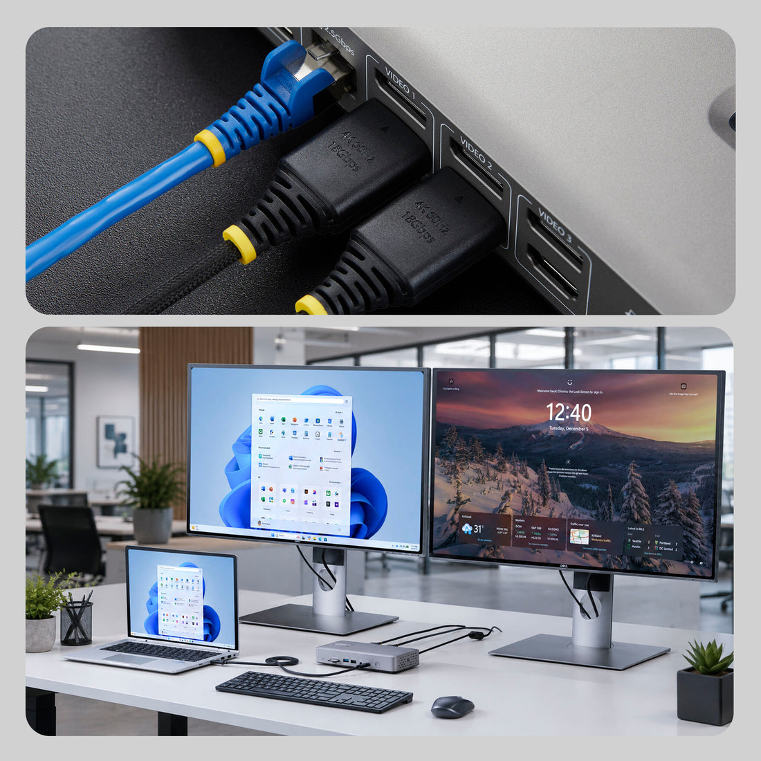 StarTech.com 2m (6ft) High Speed HDMI Cable with Gripping Connector, Ultra Flexible HDMI Cable, 4K 60Hz/1440p - image 2