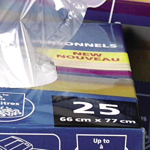 Rexel Plastic Waste Sacks for Wide Entry Shredders 175L (pack of 100) - image 3
