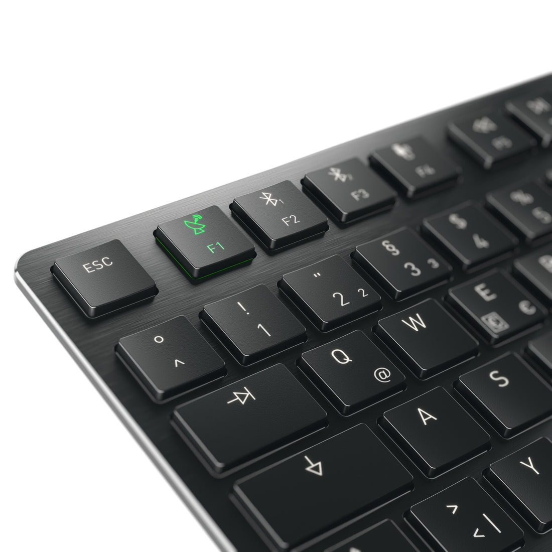 CHERRY KW X ULP 2.0 MINI keyboard Home/Office USB + RF Wireless + Bluetooth QWERTZ German Black - image 4