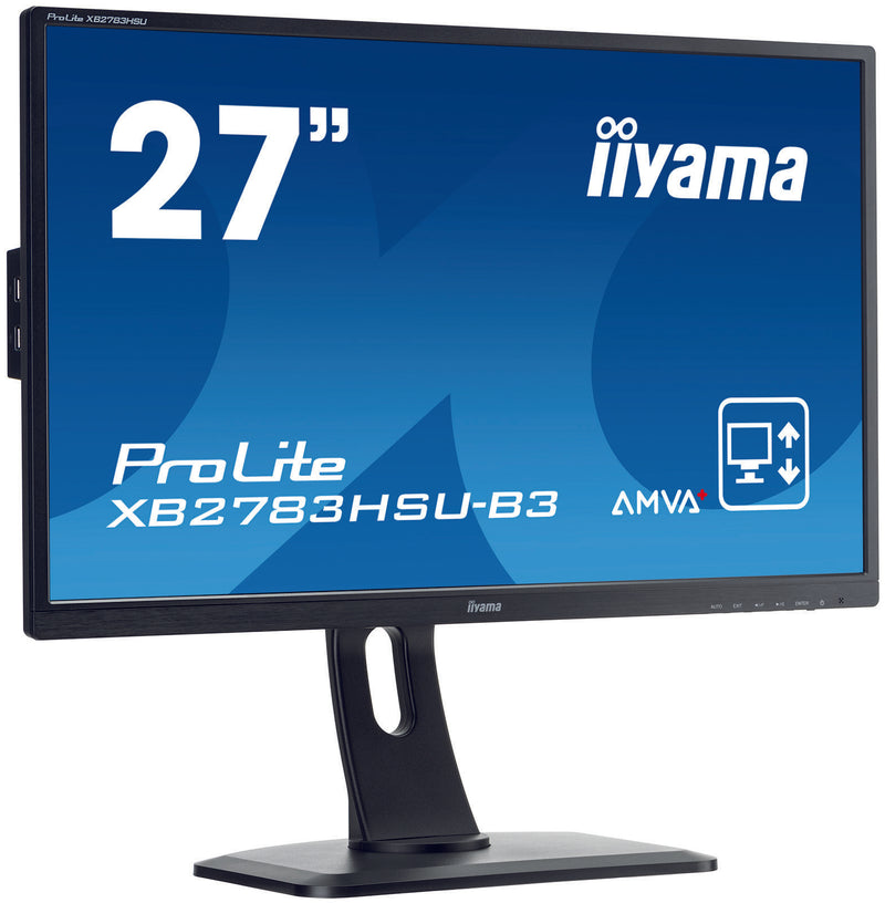 iiyama ProLite XB2783HSU-B3 computer monitor 68.6 cm (27") 1920 x 1080 pixels Full HD LED Black
