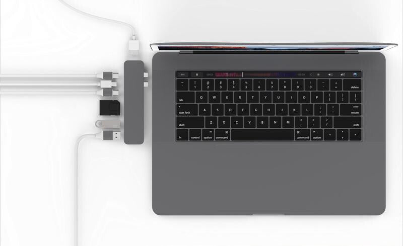 HYPER HyperDrive PRO 8-in-2 Hub for USB-C MacBook Pro