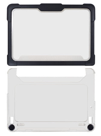 Techair TACHS017 Protective Hard Shell case for Lenovo 100e Gen 2 Chromebook, 11.6 black/clear