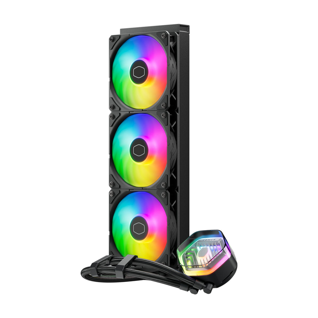 Cooler Master MasterLiquid 360 ATMOS Processor All-in-one liquid cooler 12 cm Black - image 2