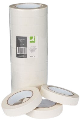 Q-CONNECT KF01789 masking tape 50 m Painters masking tape Paper Beige