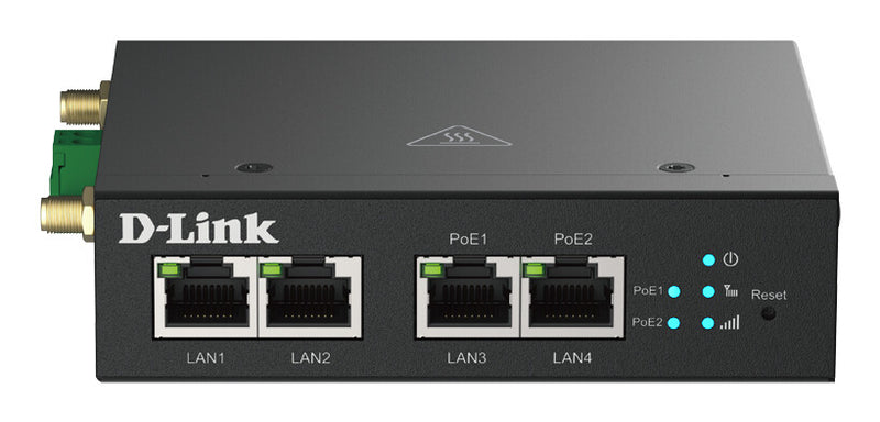 D-Link DWM-314-TP/B 4G LTE M2M VPN PoE+ Router