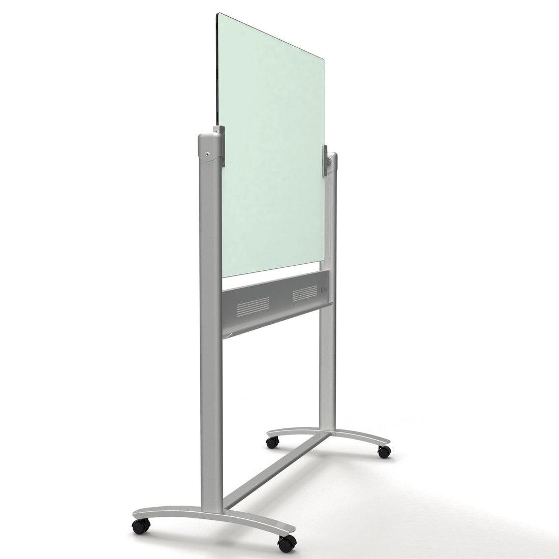 Nobo Brilliant White Glass Mobile Whiteboard 120x90cm - image 2