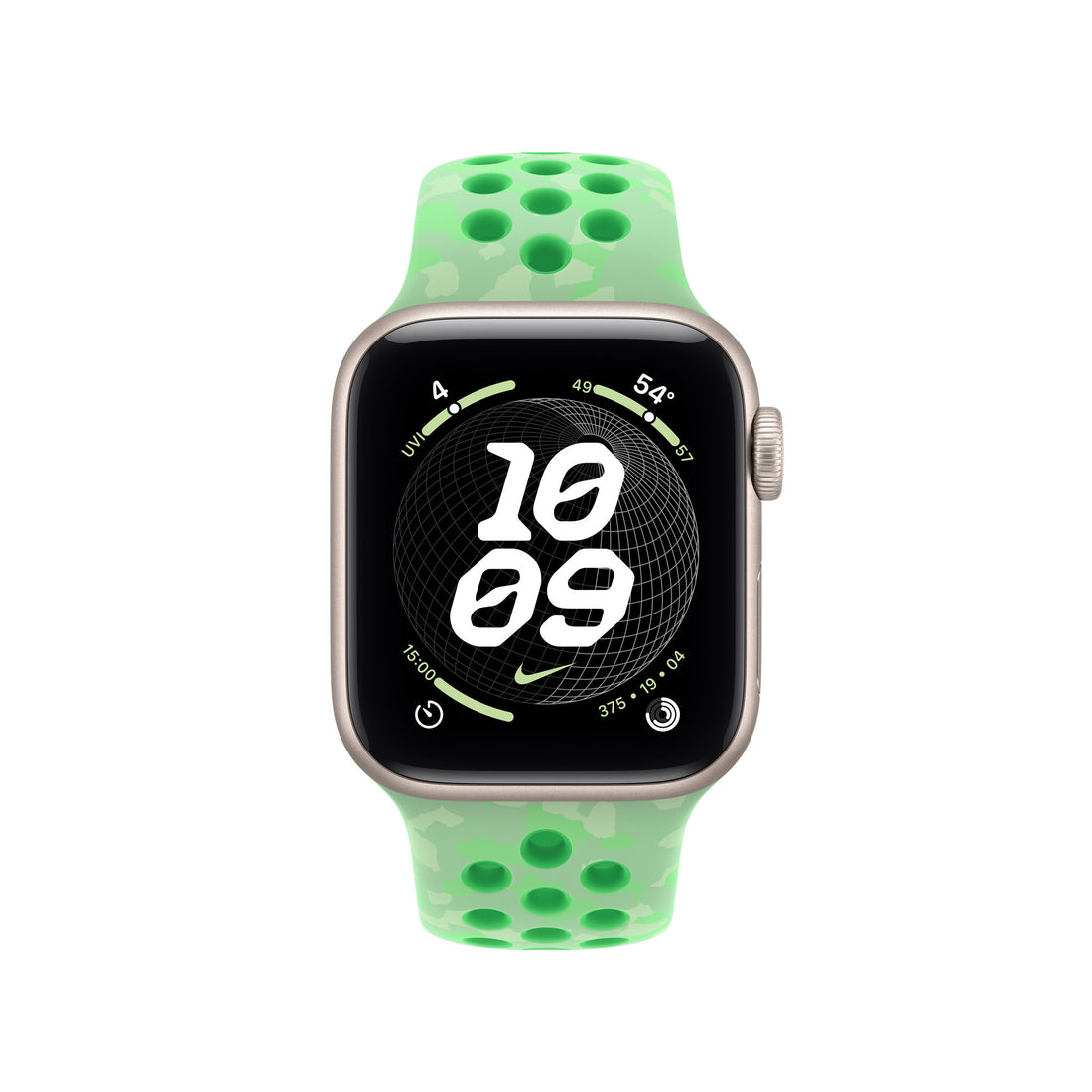 Apple 40mm Green Spark Nike Sport Band - S/M - image 3