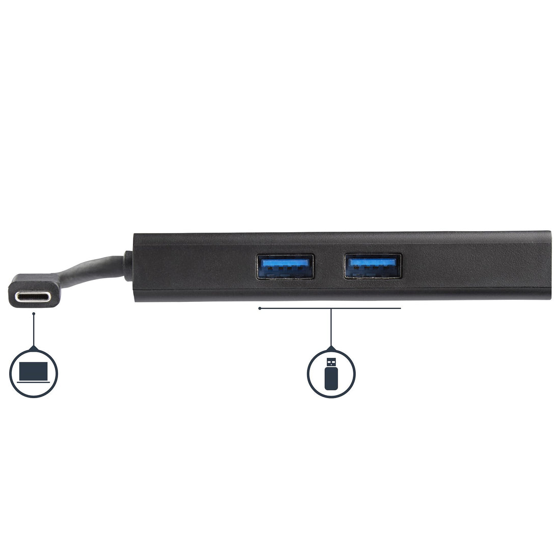StarTech.com USB-C Multiport Adapter - USB-C Travel Docking Station with 4K HDMI - 60W Power Delivery - image 4