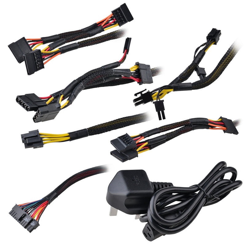 EVGA 500 W2 power supply unit 500 W 20+4 pin ATX Black