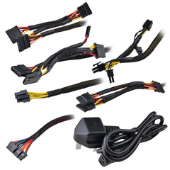 EVGA 500 W2 power supply unit 500 W 20+4 pin ATX Black