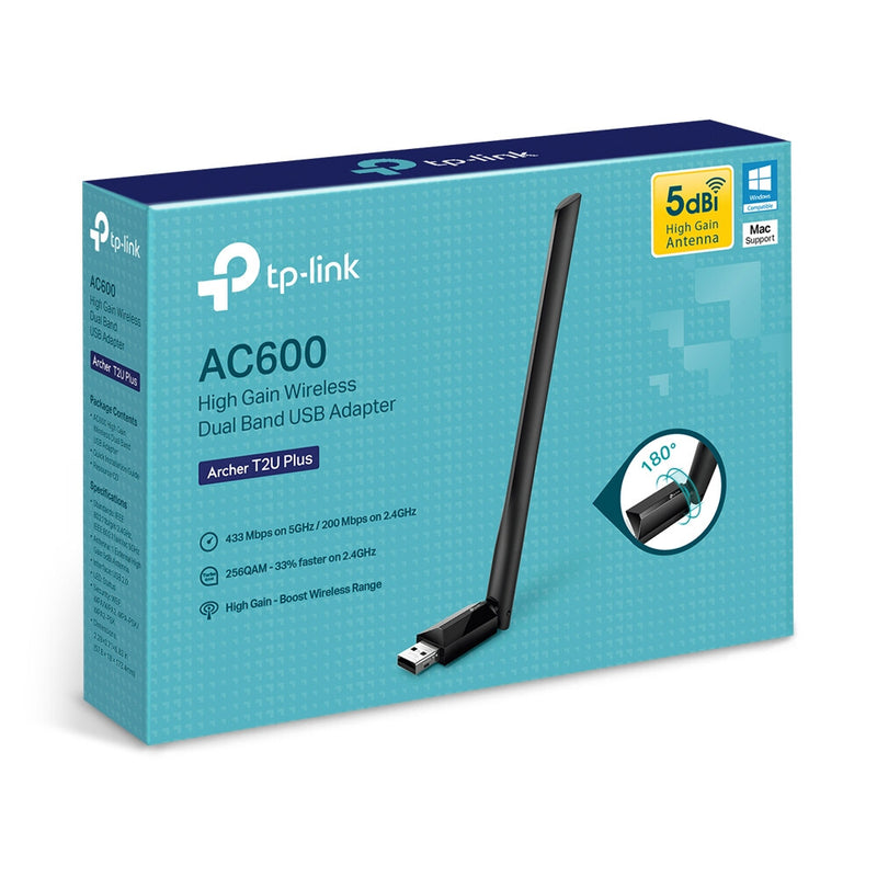 TP-Link AC600 High Gain Wireless Dual Band USB WiFi Adapter