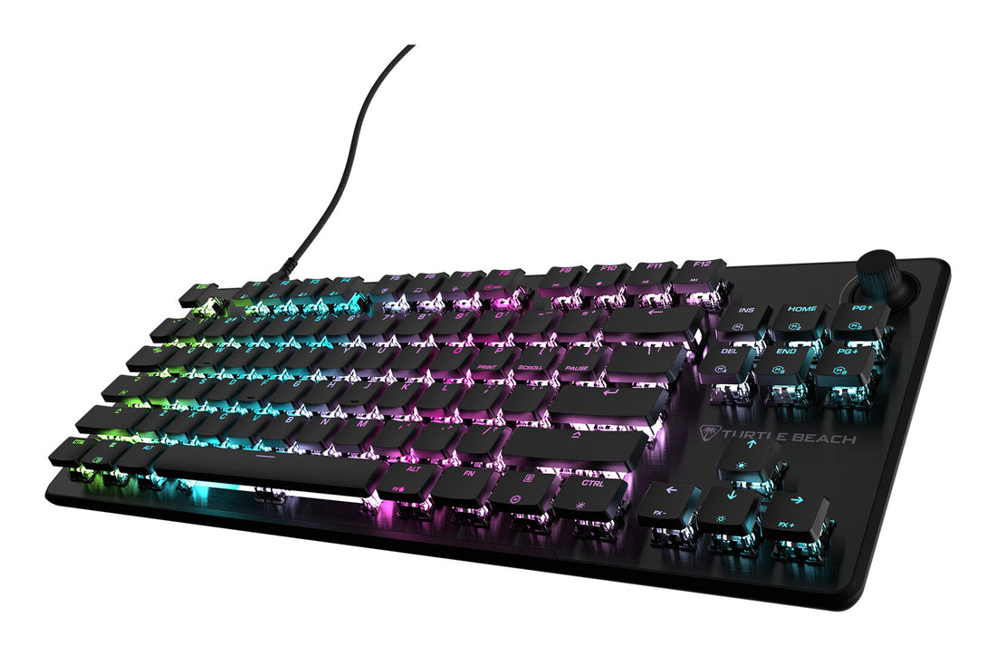 Turtle Beach Vulcan II TKL Black RGB Tenkeyless Mechanical PC Gaming Keyboard – UK Layout, Hot-Swappable - image 2