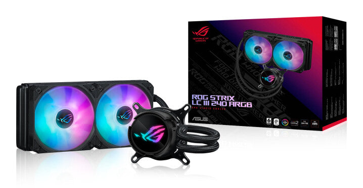 ASUS ROG Strix LC III 240 ARGB Processor All-in-one liquid cooler 12 cm Black - image 7