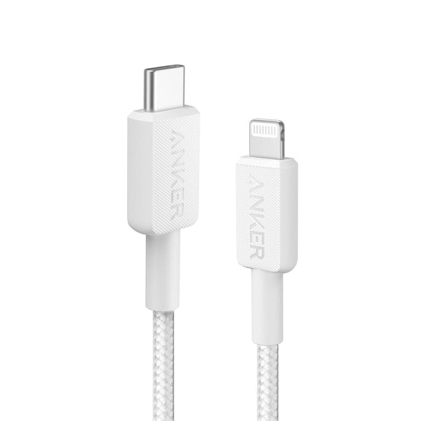 Anker Braided USB-C to Lightning Charging Cable 1.8 m, White