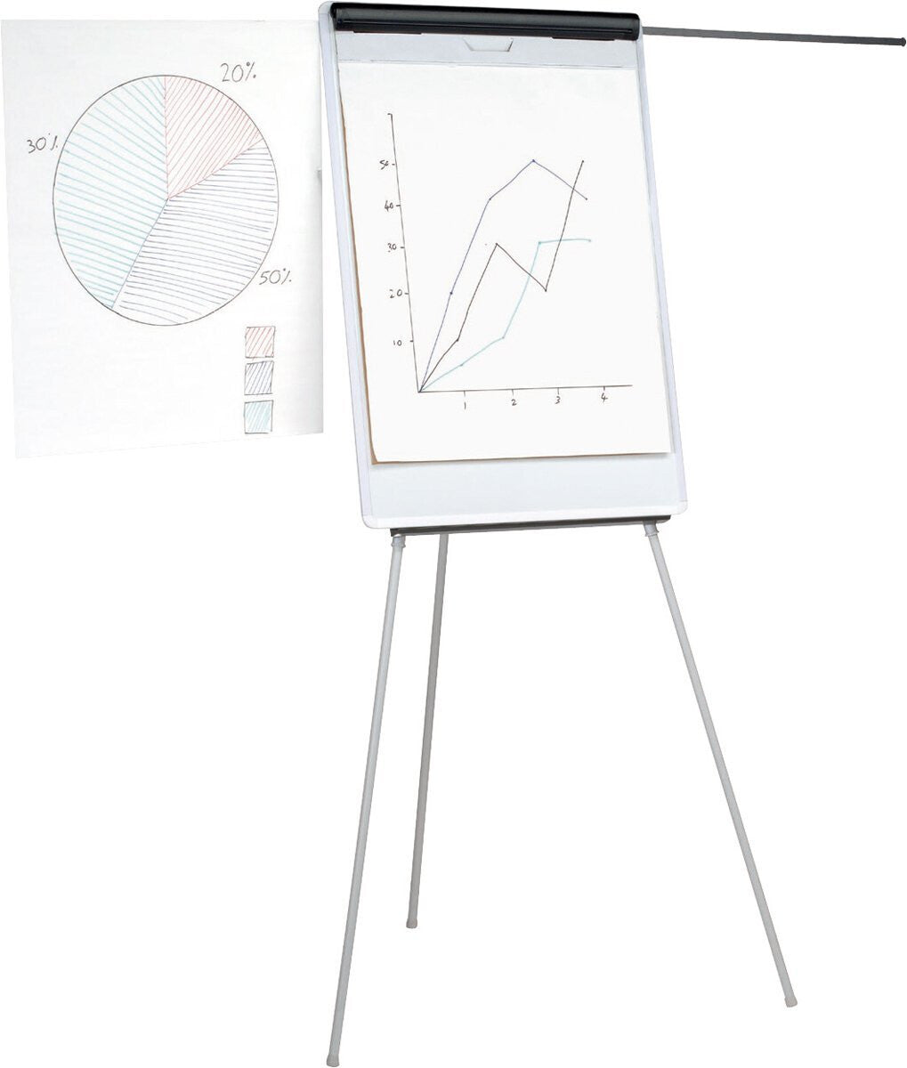 5Star 915048 flip chart Grey