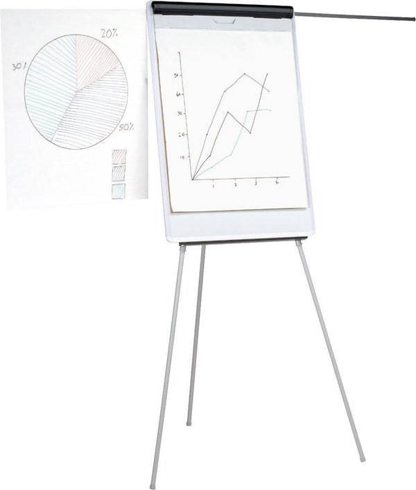 5Star 915048 flip chart Grey