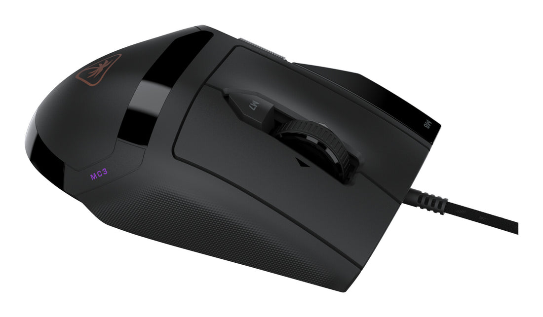 Turtle Beach Command Series MC3 Wired Gaming Mouse - 30K DPI Owl-Eye Optical Sensor, 4D Scroll Wheel, 1K - image 3
