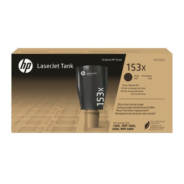 HP 153X Black Original LaserJet Tank Toner Reload Kit | Back to the Office