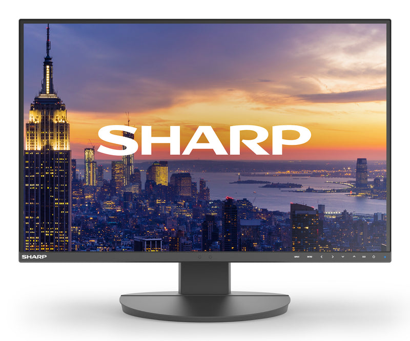 Sharp MultiSync EA242W computer monitor 61 cm (24") 1920 x 1200 pixels Full HD LCD Black