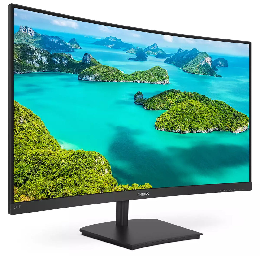 Philips E Line 241E1SC/00 computer monitor 23.6" 1920 x 1080 pixels Full HD LED Black - image 2