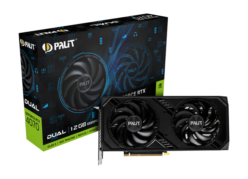 Palit GeForce RTX 4070 Dual NVIDIA 12 GB GDDR6