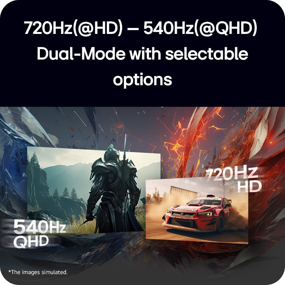 LG UltraGear GX7 WOLED 27-inch 4th Gen. QHD Gaming Monitorㅣ27GX790B with Dual-Mode(720Hz@HD, 540Hz@QHD) - image 8